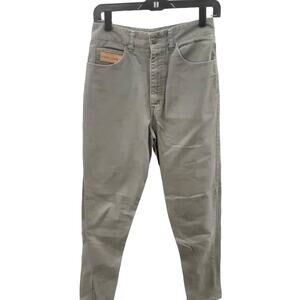 Vintage 90s Georges Marciano For Guess Sage Green DENIM Jeans Women's Sz 30 RARE